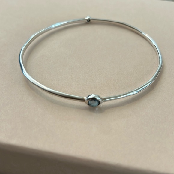 Ippolita Bangle Rick Candy with Blue Topaz and Diamond 💎 - Picture 3 of 8
